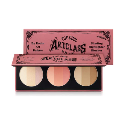 Natural Makeup Palette with Contour and Glow