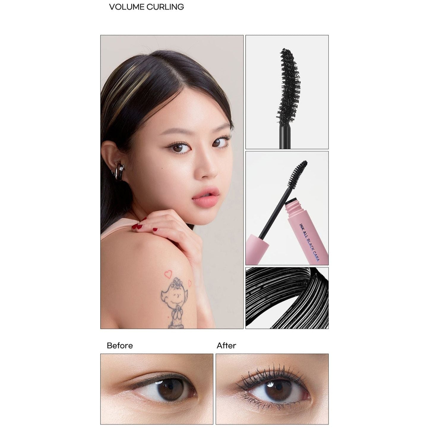 Intense Black Waterproof Mascara - 7g