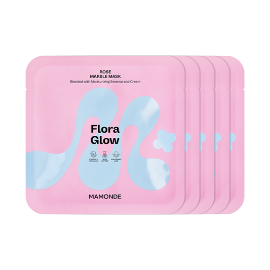 Natural Rose Face Mask - Hydrating & Anti Aging Set - Mycosmeticslondon