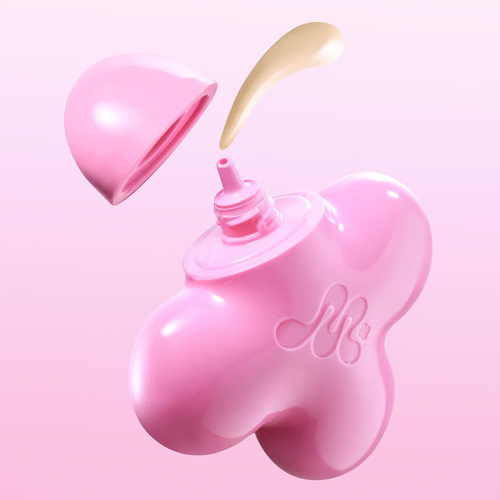 Natural Rose Tinted Sunscreen Serum SPF50