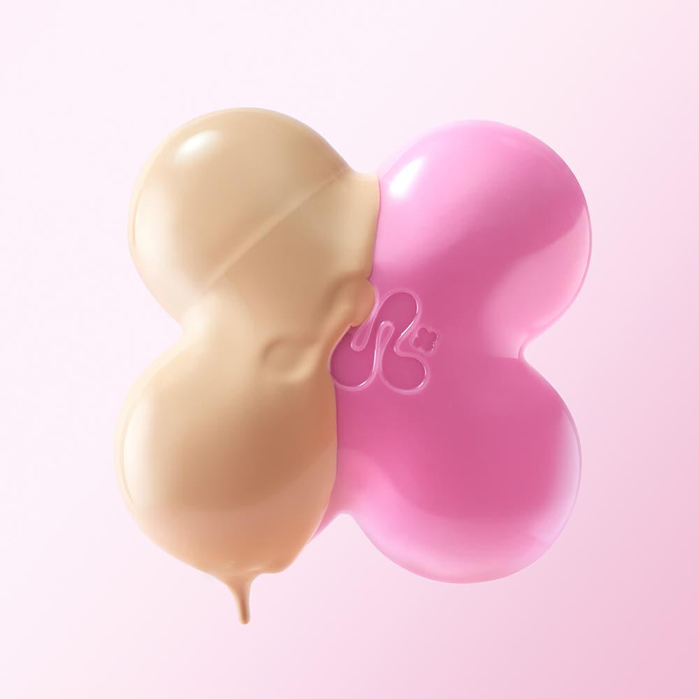 Natural Rose Tinted Sunscreen Serum SPF50