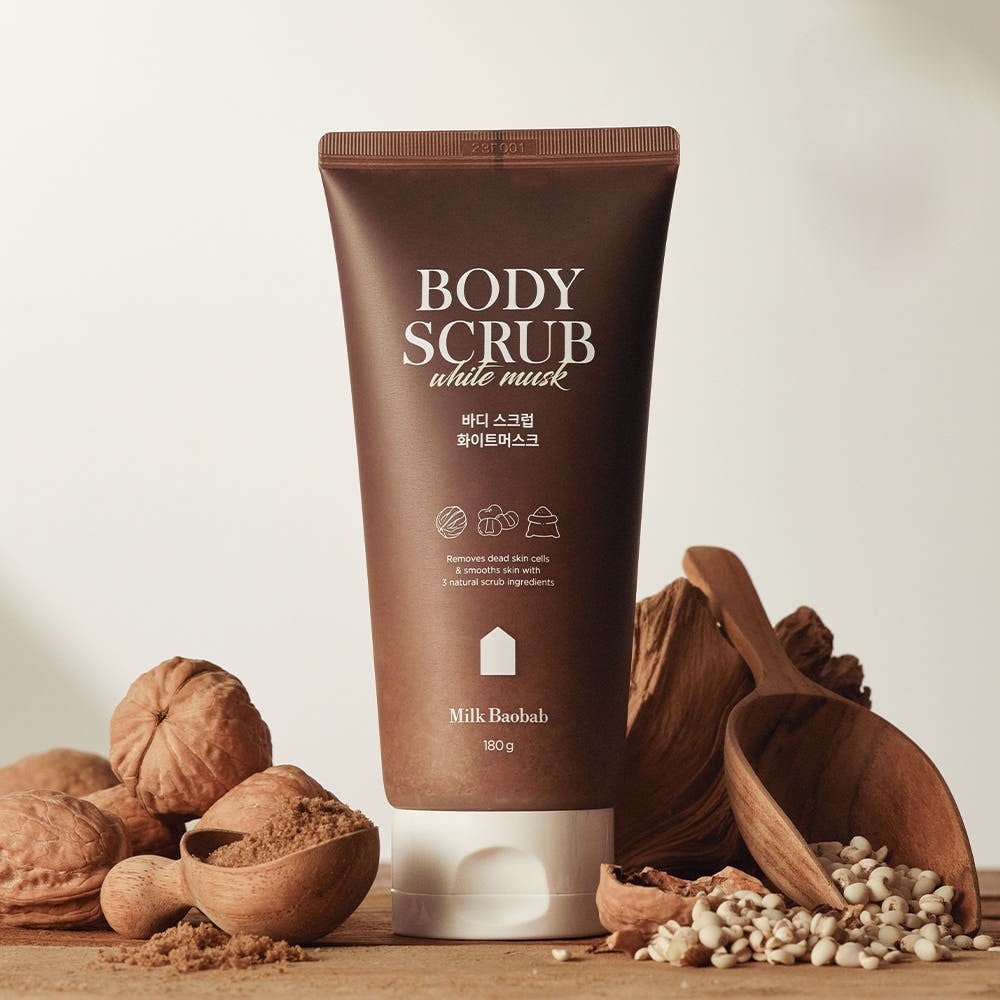 Natural Baobab Body Exfoliator Scrub