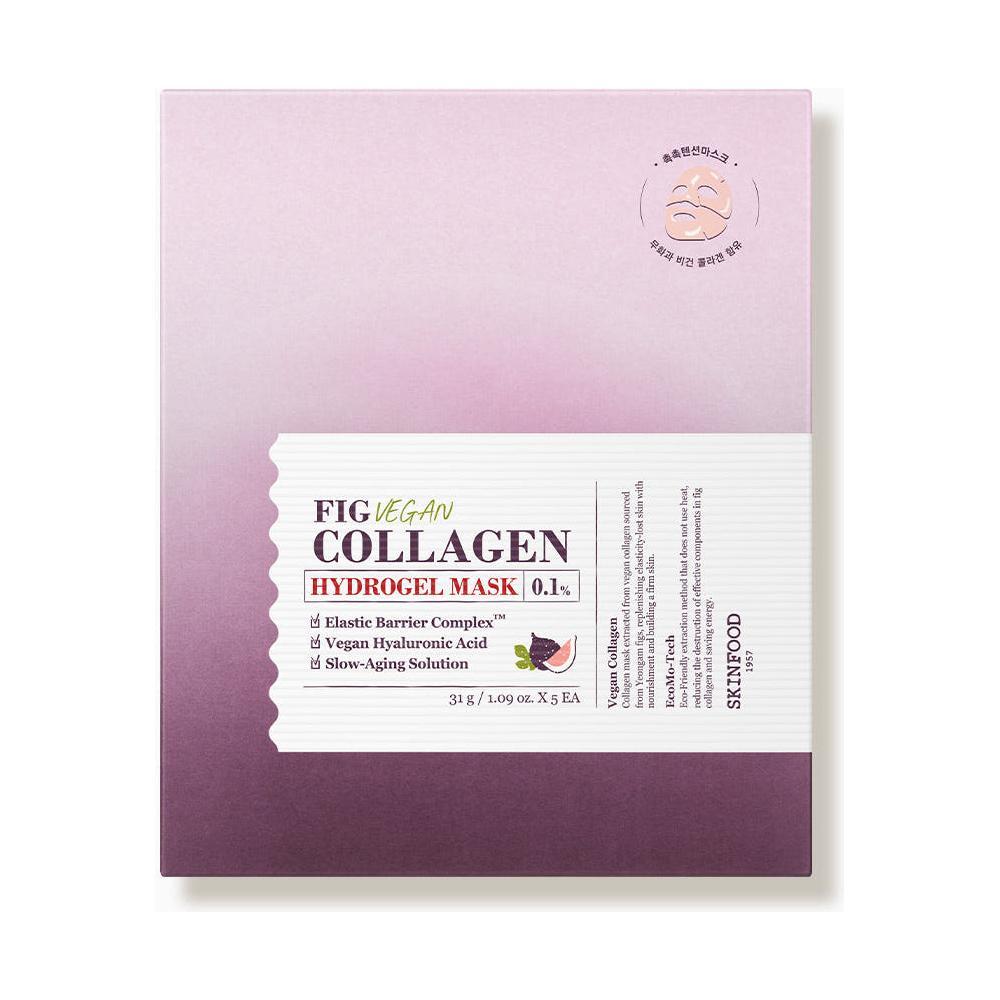 Natural Fig Collagen Face Mask - 5 Pack, Brightening Sheets - Mycosmeticslondon