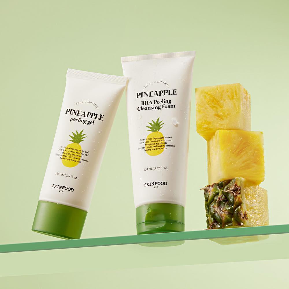 Natural Pineapple Exfoliating Face Cleanser Foam