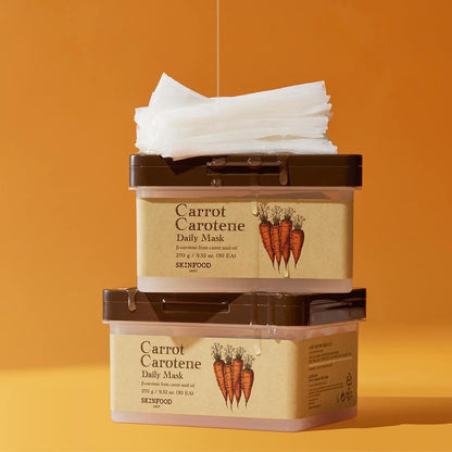 Nourishing Carrot Face Mask Sheets 30 Pack