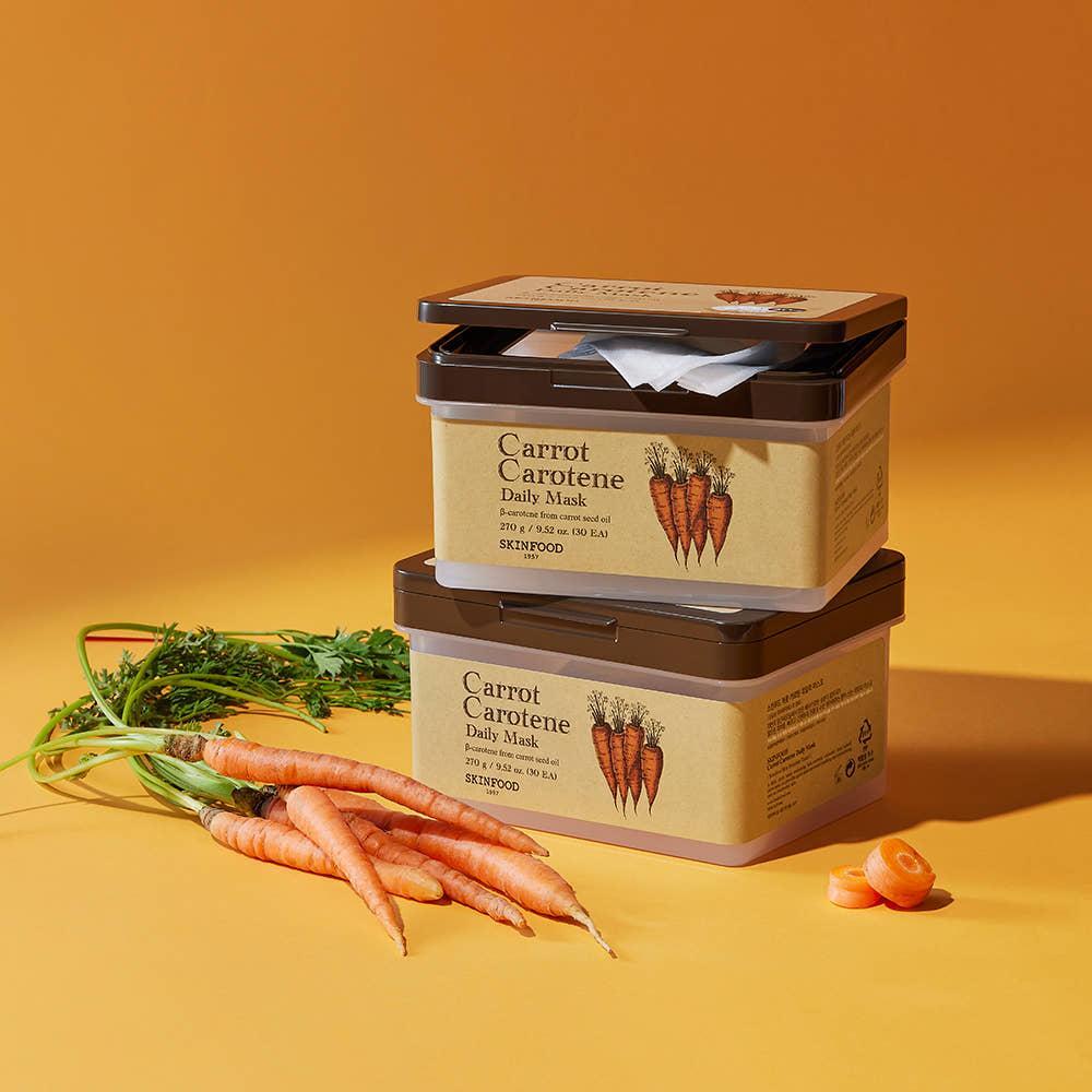 Nourishing Carrot Face Mask Sheets 30 Pack