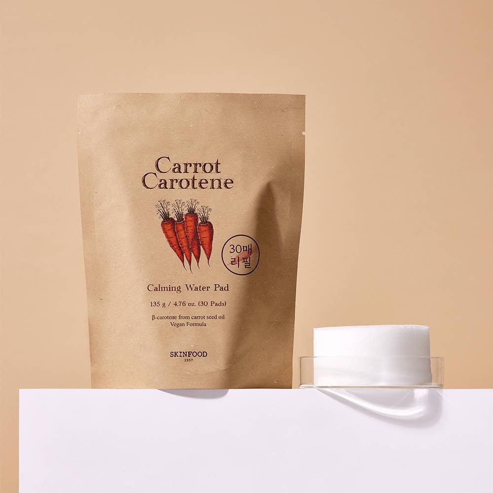 Gentle Carrot Toner Pads for Sensitive Skin Refill