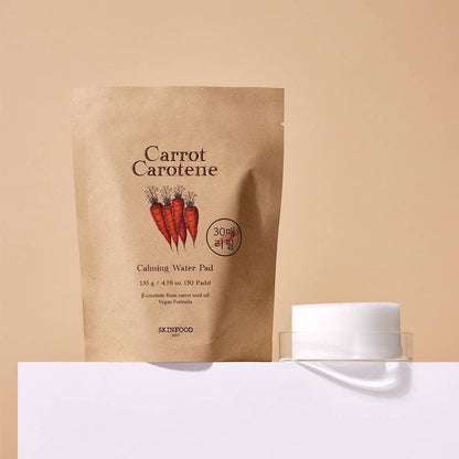 Gentle Carrot Toner Pads for Sensitive Skin Refill