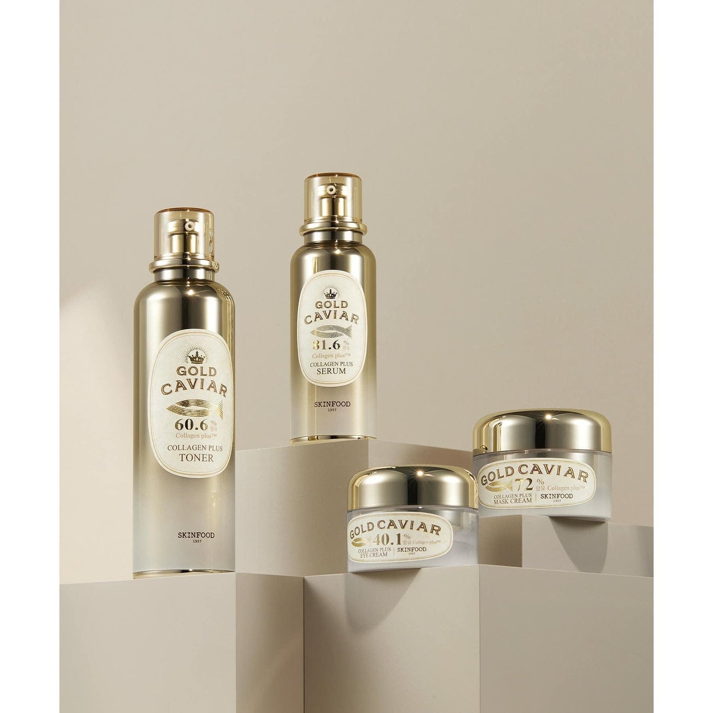 Anti Aging Eye Cream with Collagen and Gold