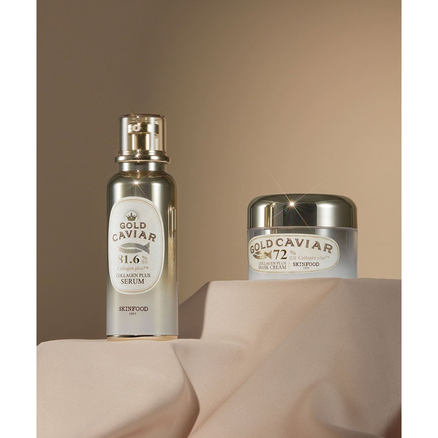 Anti-Aging Night Mask with Collagen and Gold