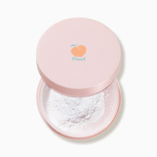 Natural Oil Control Face Powder with Peach Extract - Mycosmeticslondon