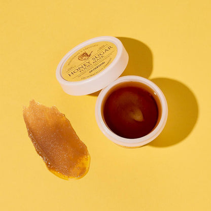 Natural Exfoliating Face Mask with Honey and Sugar