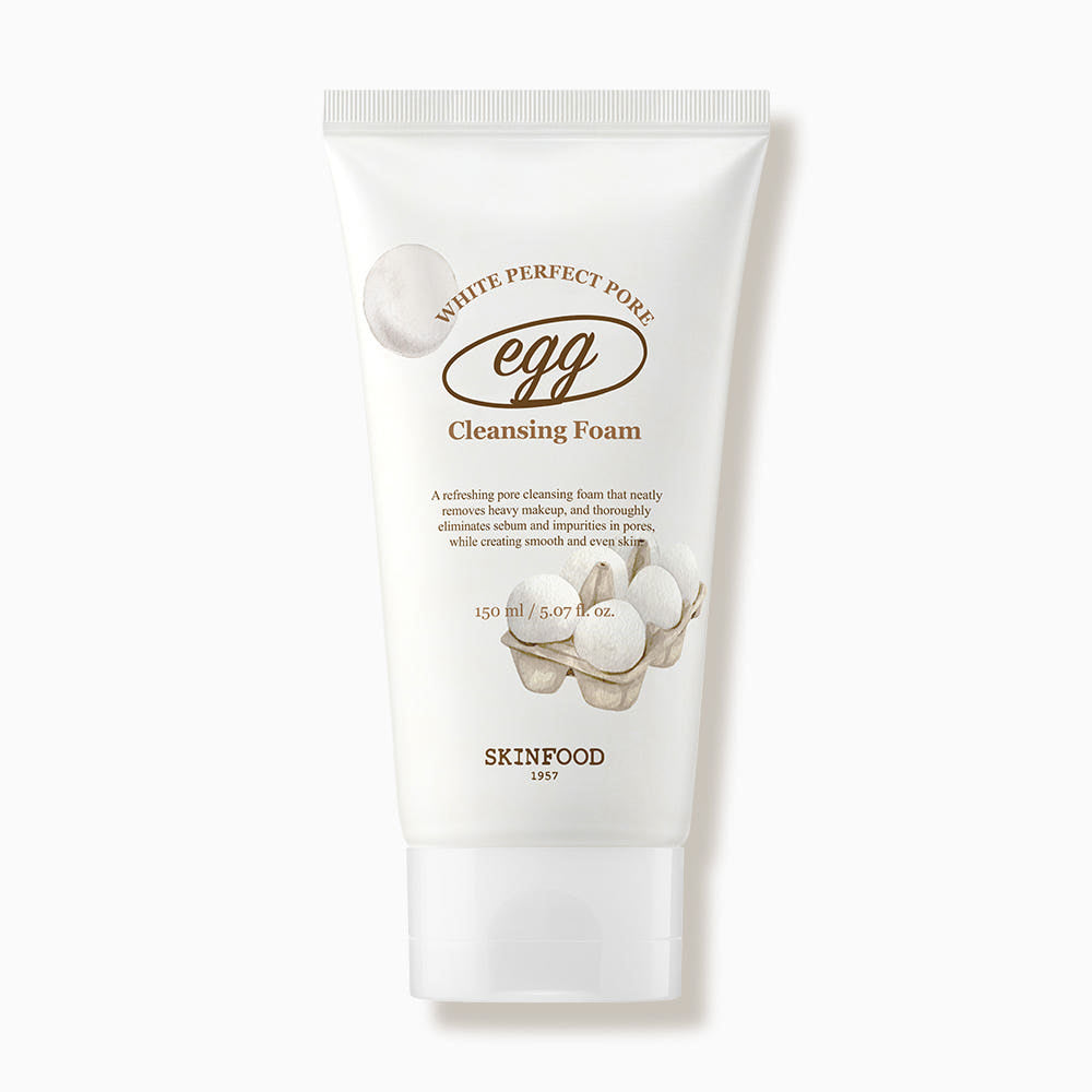Gentle Pore Cleansing Foam with Egg White Extract - Mycosmeticslondon
