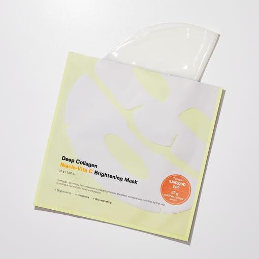Brightening Face Mask with Collagen and Vitamin C - Mycosmeticslondon