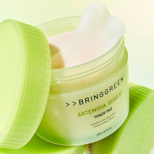 Gentle Calming Toner Pads with Soothing Mugwort Essence