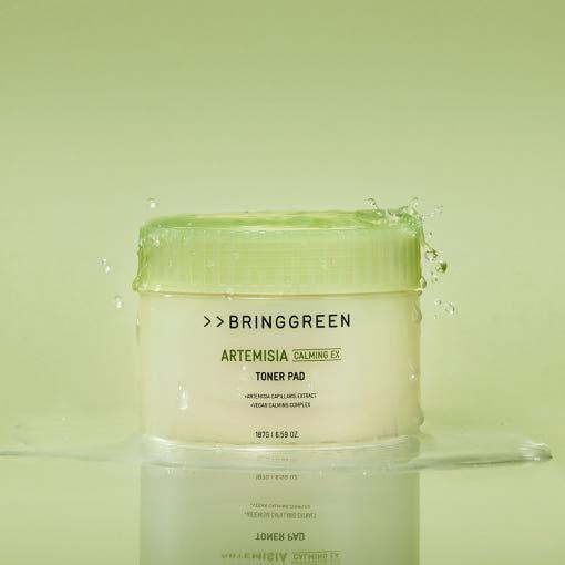 Gentle Calming Toner Pads with Soothing Mugwort Essence
