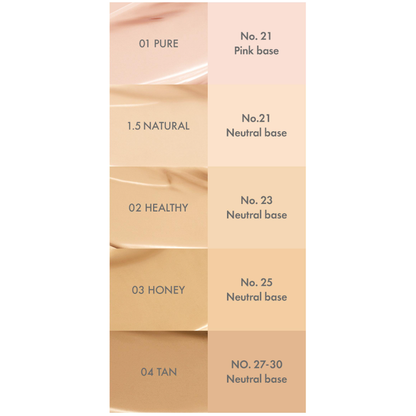Natural Daily Moisturizing Sunscreen Cushion SPF50