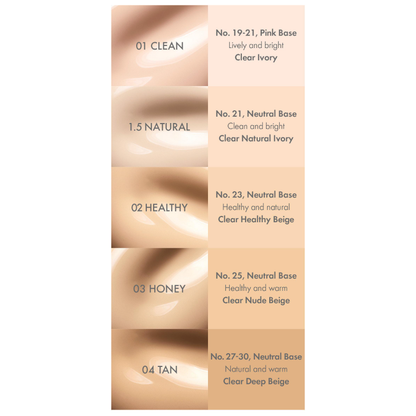 Natural Moisturizing Cushion SPF38 for Glowing Skin