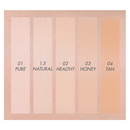 Natural Vegan Foundation SPF50+ Refillable Cream