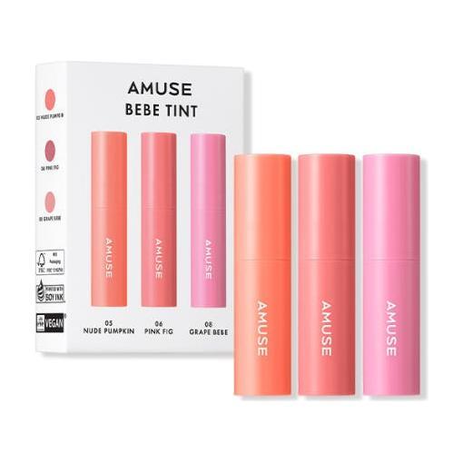 Natural Lip Tint Set - Moisturizing Lip Oils - Mycosmeticslondon