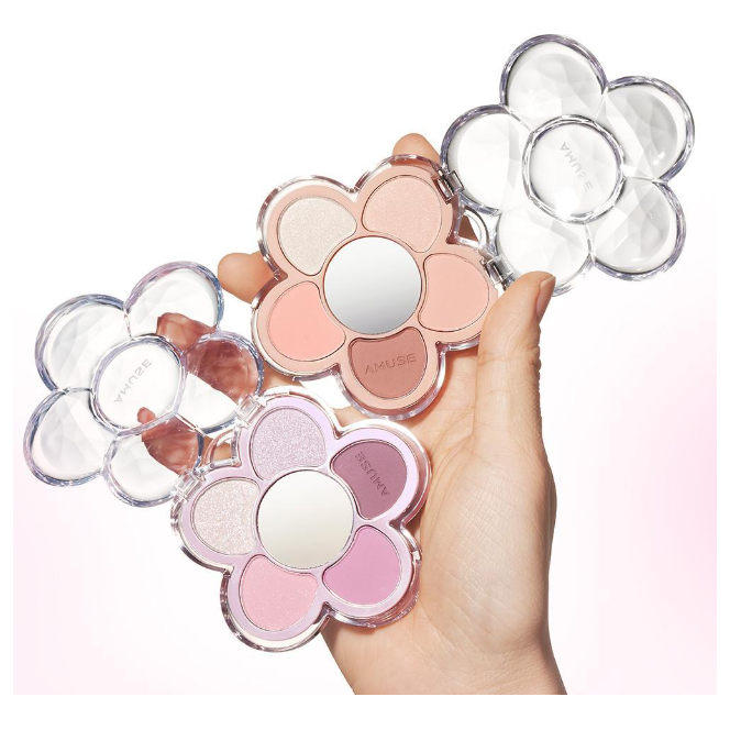 Portable Floral Eye Makeup Palette