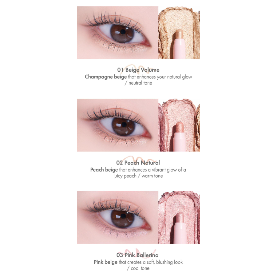 Natural Under Eye Shading Pencil with Sparkle