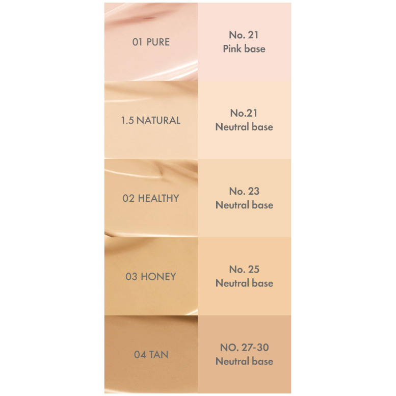 Natural Glow Vegan Foundation SPF50+ Cushion