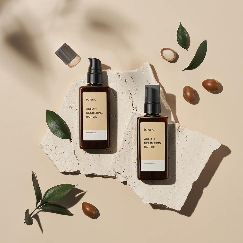 Natural Argan Hair Oil for Dry Damaged Hair Repair