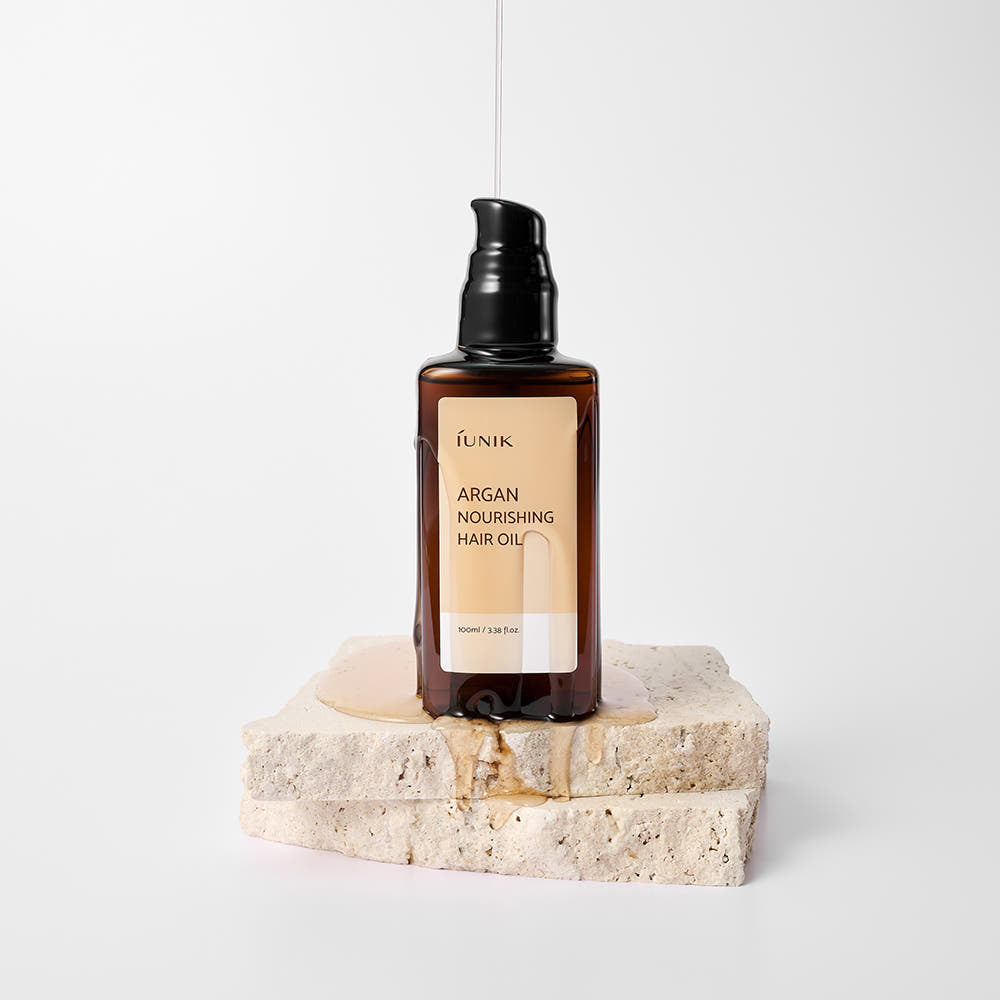 Natural Argan Hair Oil for Dry Damaged Hair Repair