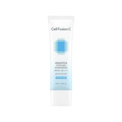 Cooling SPF50 Sunscreen Lotion for Sensitive Skin - Mycosmeticslondon