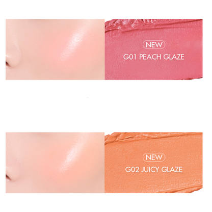 Rom&nd Long-Lasting Blush with Glow Effect