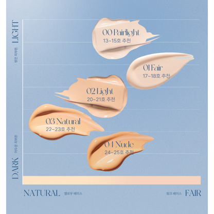 Natural Matte Foundation Cushion SPF50+ Set