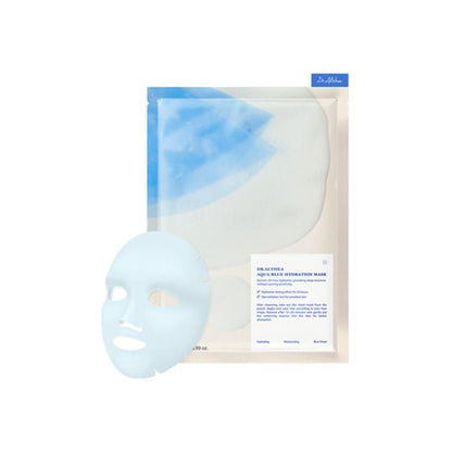 Hydrating Blue Face Mask - 4 Pack | Soothes Dry Skin