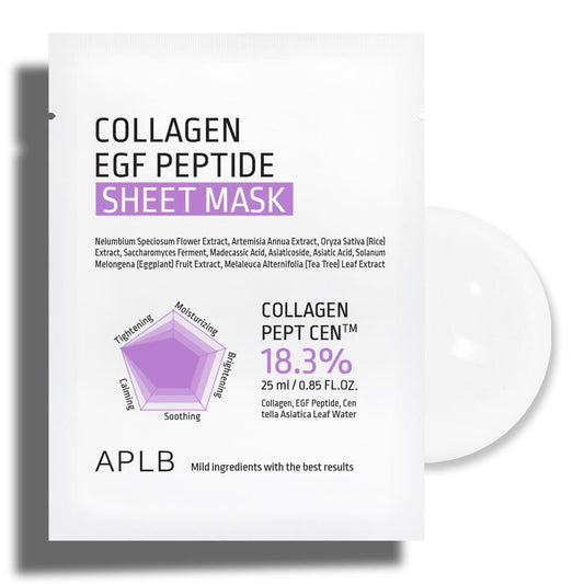 Nourishing Collagen Face Mask - 10 Pack, Anti-Aging Skin Care - Mycosmeticslondon