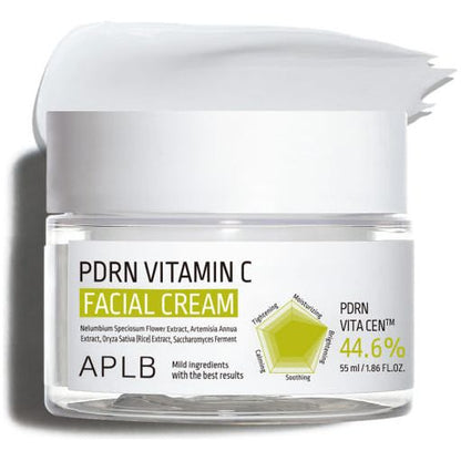 Gentle Vitamin C Face Cream - Nourishing Sensitive Skin Moisturizer - Mycosmeticslondon