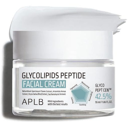 Nourishing Peptide Face Moisturizer - 55ml for Sensitive Skin - Mycosmeticslondon