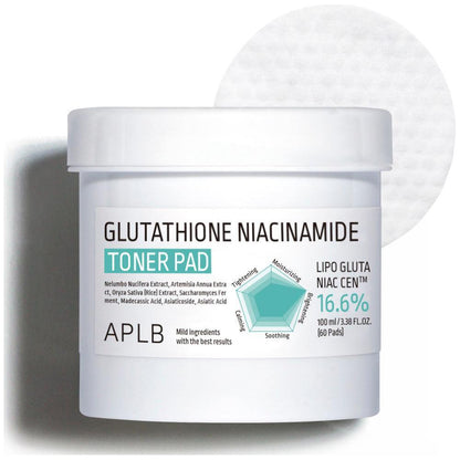 Gentle Exfoliating Face Toner Pads - 100ml