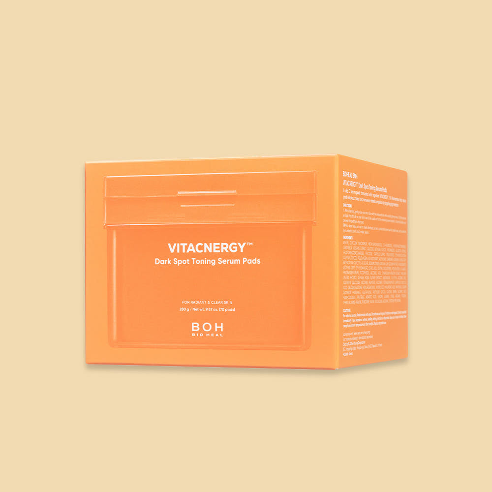 Natural Glow Face Serum Pads with Vitamin C - Mycosmeticslondon