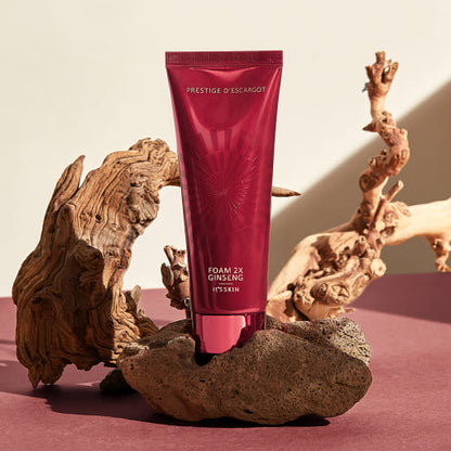 Gentle Exfoliating Ginseng Face Foam Cleanser