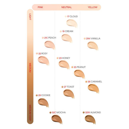 Natural Moisturizing Cushion SPF 50+ Refill Set