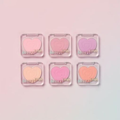 Soft Pink Cheek Blush with Shimmer Glow