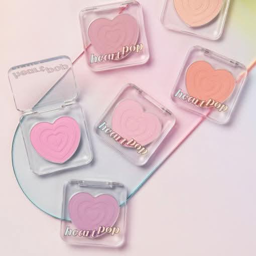 Soft Pink Cheek Blush with Shimmer Glow