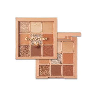 Warm Neutral Eyeshadow Palette with Shimmer Shades