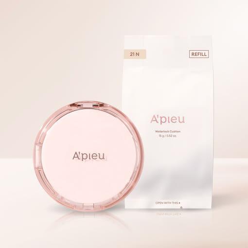 Moisturizing Foundation Cushion SPF50 Set Light Beige 15g