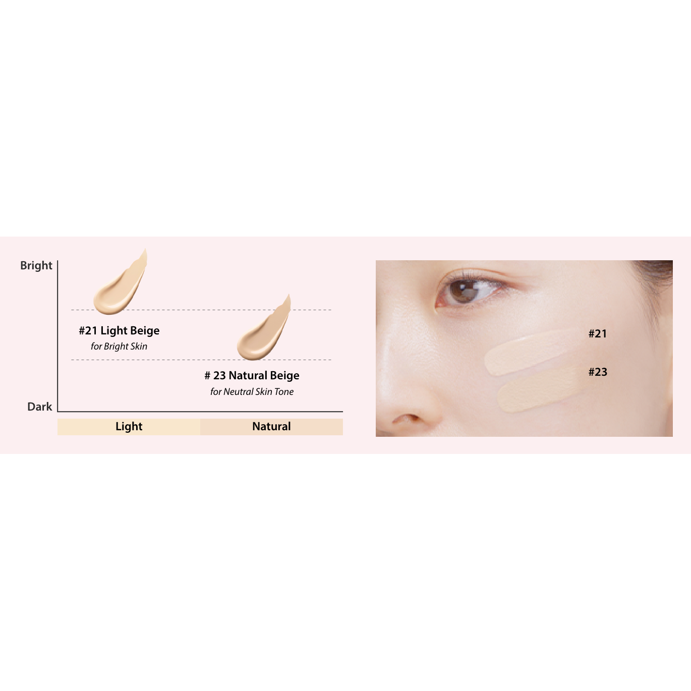 Moisturizing Sunscreen Cushion Refill Light Beige SPF50