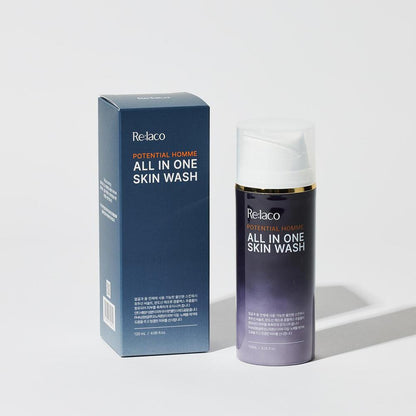 Gentle Men's Face Wash - 120ml | Cleansing & Hydrating Skin Care - Mycosmeticslondon