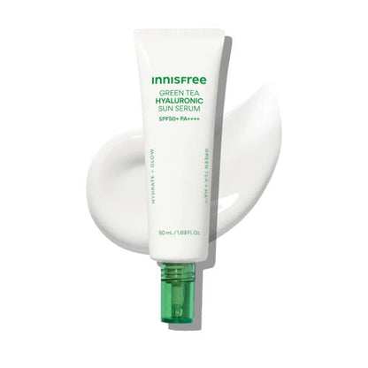 Natural Green Tea Moisturizing Sun Serum SPF50 - Mycosmeticslondon
