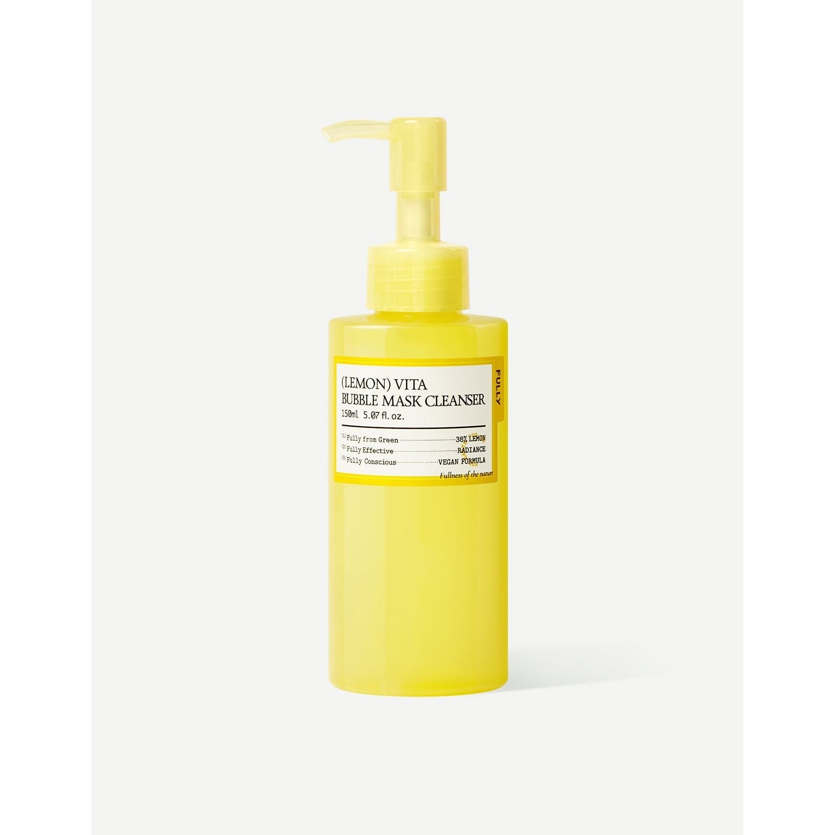 Natural Lemon Refreshing Face Mask Cleanser - Mycosmeticslondon