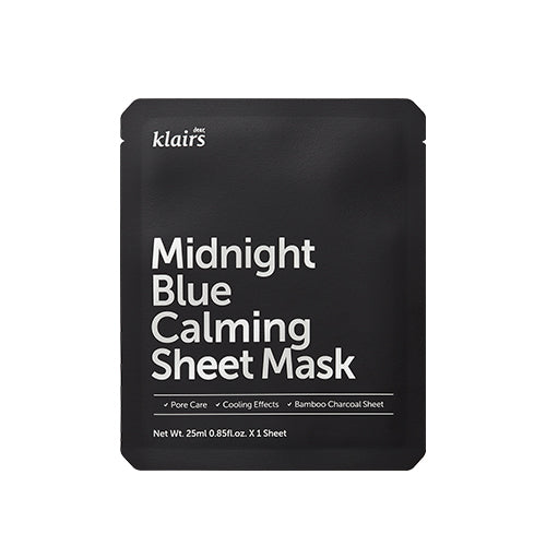 KLAIRS Relaxing Blue Hydrating Face Mask 25ml x 10