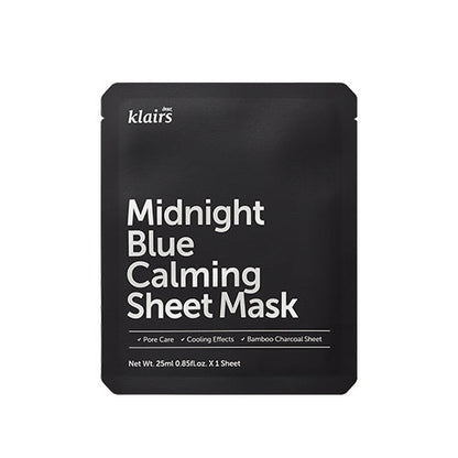 KLAIRS Relaxing Blue Hydrating Face Mask 25ml x 10